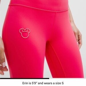 lululemon athletica Pink Leggings Disney